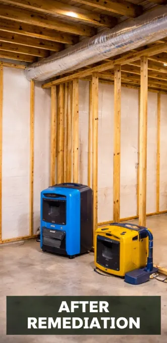 Property after mold remediation